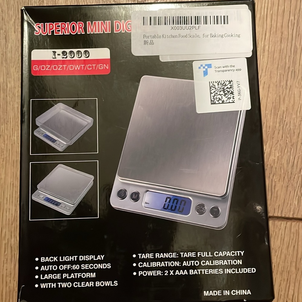 New Portable Mini-Kitchen Food Scale - Picture 5 of 6